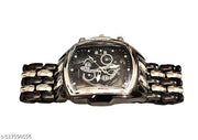 new classic vintage premium formals wedding stylish designer royal luxury gold silver mens watch