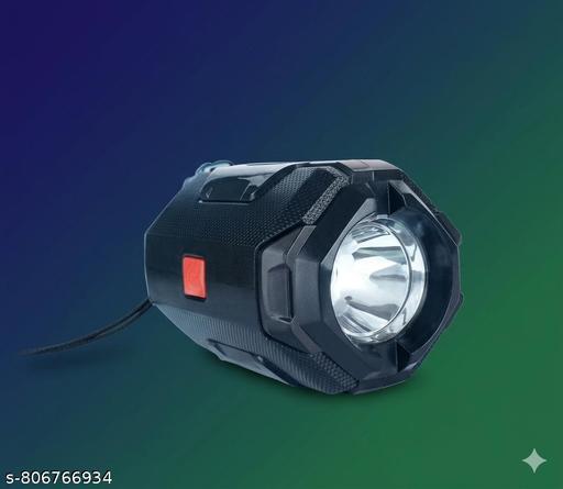 Yedant Portable Bluetooth Speaker with LED Torch Light, Wireless Speaker with USB, AUX & FM Radio