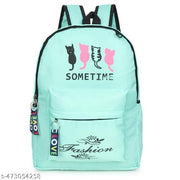 Backpack School Bag For Travel With Bottle Compartment | Trendy Water Resistant High Storage Bag For Men & Women | Boys & Girls Laptop Printed Backpack For College Gift