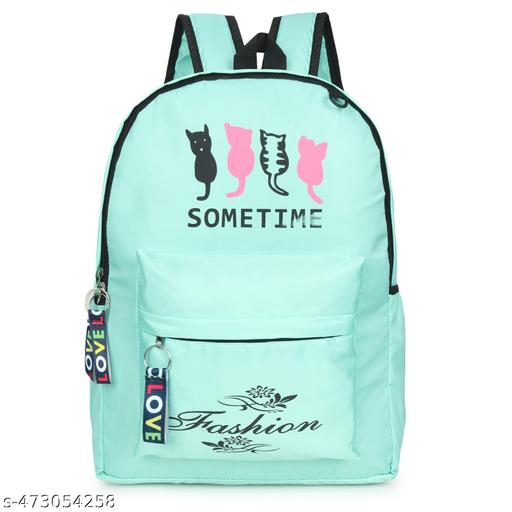 Backpack School Bag For Travel With Bottle Compartment | Trendy Water Resistant High Storage Bag For Men & Women | Boys & Girls Laptop Printed Backpack For College Gift