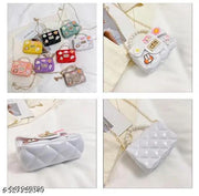 Girls mini Jelly sling bag with strap kids bag