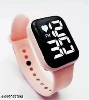 New Classy Pink Colour Digital LED Watch for Teenagers boy's and girl's With Attractive look's