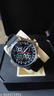 New Trading Casual Silicon Strap men watch Pack of -1