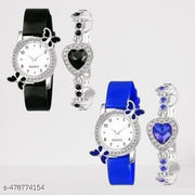 New Fancy Watch & Bracelate Combo For Girls/Womens.