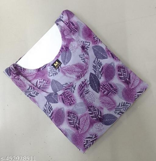 Women Ethnic Wear Women Crepe Fabric Printed Straight Kurti, Size -S, M, L, XL, XXL, 2XL, XXXL, 3XL, 4XL, 5XL ( New Arrival New Design Fashionable Kurti )