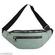 Nice Purse Classic Chest Crossbody Fanny Pack | Waist Pouch | Bum Bags (W.B-008-Green) Waist bag  (Green)