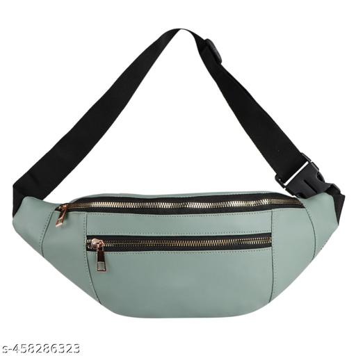 Nice Purse Classic Chest Crossbody Fanny Pack | Waist Pouch | Bum Bags (W.B-008-Green) Waist bag  (Green)