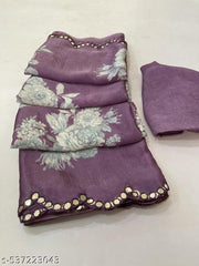 Trending  bollywood Crepe sarees