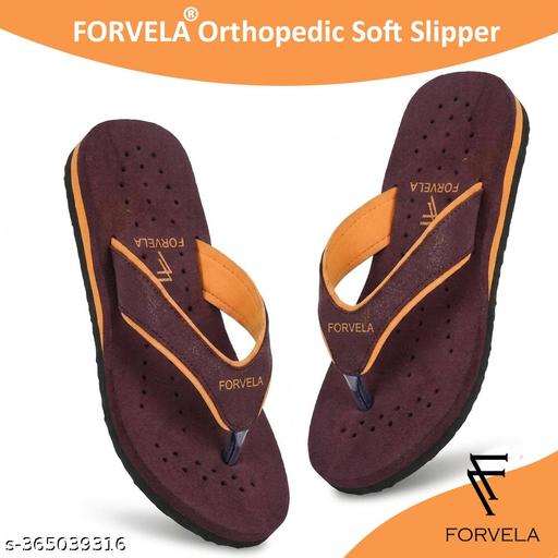 FORVELA Orthopedic Slipper for Women Bathroom House Home Daily Use Ortho Chappal Orthopedic Diabetic Slipper Flip flops