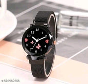 Magnet Strap Premium Quality Graceful Stylish Wrist Watch for Women & Girls