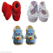 SUMAN TRADER BABY SHOES & SANDLES AND Baby Boy's and Baby Girl's Canvas Shoes with Anti-Slip Sole First Walking Shoes Kid's Fancy Winter Infant Bootie Baby Shoes for Boys & Girls