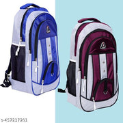 Elite 34L All Season Men's Backpack Suitable for Higher Grade School / College Students / Office/ Laptop bags for all day use Water-Resistance Fabric (Combo Pack of 2)
