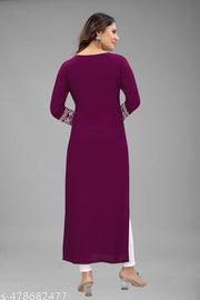 Kurti  for women in rayon Embroiderd  fabric| kurti and  | MOST DEMAND KURTI| Embroiderd  Kurti  rayon  Kurtis