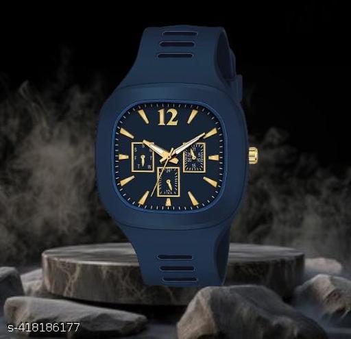 1 product in collection   Analog Watches with Silicon Strap Stylish ADDI Designer Watch for Mens Boys