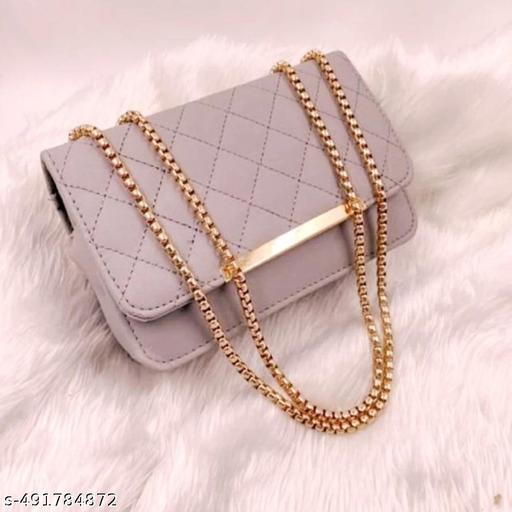 Sling bag | Women's Pu Formal Casual Stylish Shoulder Crossbody Sling Handbag With Double-handle Non-Detachable strap For Women & Girl