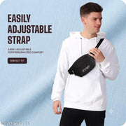Hiking Cycling Sports Waterproof Large Capacity Kamar Bag Fanny Pack Waist Bag (Black)
