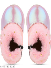 Lighting Boots for Girls pink