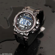 Felizer Army Watch Digital H9047 GunMetal Big Dial Watch For - Men