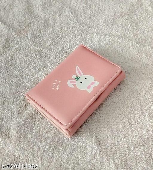 Many Beautiful Printed  Cute Small Girls Women Wallet Tri-folded  many More printed Wallet,1pc