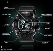 Digital Sports Kids Watch for Boys and Men Pack of 1 Water Resistance Digital Watch