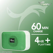 fonfox Portable Mini Bluetooth Speaker | Wireless Speaker with Deep Bass