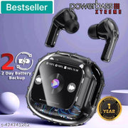 Ultrapods LCD Screen Earbuds 12 hours playtime bluetooth wireless headphones earphone bluetooth headset
