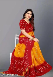 Most Bandhani tranding saree
