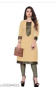 stylelist kurti with work