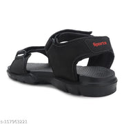 XDOX  Men Black Sandal