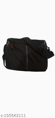 Pratap's Black Slingbody /Cross Body Bags Men's Wallet/Pack of 2 (Sling Bag+Mens Wallet)