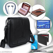 FLY Boyz Trendy /Classy Leather Sling Bag for Men / Multipurpose Crossbody Bag / Travel Bag with Adjustable Strap