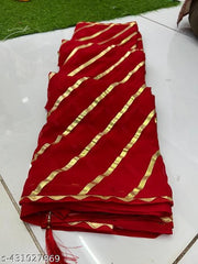 GEORGETTE SAREE, LEHERIA SAREE, FOIL SAREE, TRENDING SAREE, FANCY SAREE, PARTY SAREE, LEHERIYA SAREE, BANDHANI SAREE, SAREE