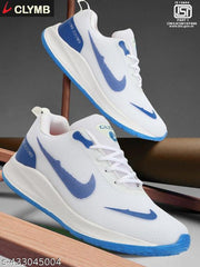 CLYMB Casual Sport for Men | Stylish Lace-Up Sneakers with Cushioned Insole | Comfortable Walking Shoes with Rounded Front Running shoes