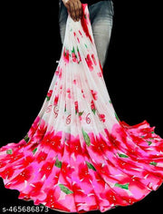 SITANJALI FANCY GEORGETTE WITH UNSTITCHED BLOUSE