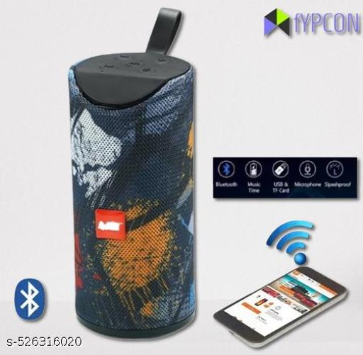 FYPCON Portable Bluetooth Speaker Wireless Super Bass Sound Audio System/Water Resistent/Splashproof Built in Mic, TF Card Slot, FM, AUX, USB