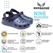 Bersache Extra Soft Classic Casual with  Regular wear with Ultra Soft & Flexibility Technology Clog for Men's