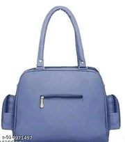 Women's Woven Boho Handbag with PU Leather Straps