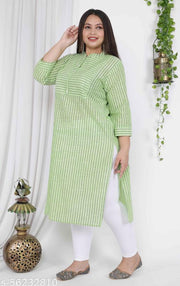 Shritikas Women Cotton Kurti | Formal Wear kurti | Staight kurti | Daily Wear kurti | simple cotton kurti | Big size kurti | Cotton Pocket Kurti