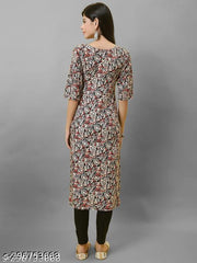 Polyster/Crepe fabric-Kurti For Women