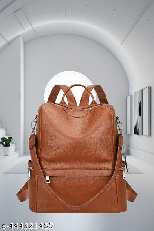 Bohobuzz Backpack Purse for Women Convertible Travel Vintage PU Leather Bag(Backpack,bag,backpack for women women bag fashion,stylish)