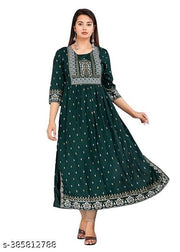 Stylish women nayra cut kurti