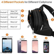 Mithras Premium Men/Women Fanny Pack Kamar Bag Running Waist Pouch Hiking Cycling Bag Waist Bag