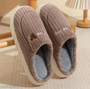 Rabbit Fur Winter Flip flop and Autumn Slipper for Women And Girls Flip Flops Winter Carpet Slippers for Bedrooms (Pack of 1, Pair) Multicolor || Flip-flop and Slipper || Carpet Slippers || House Slipper || Indoor & Outdoor Slipper ||