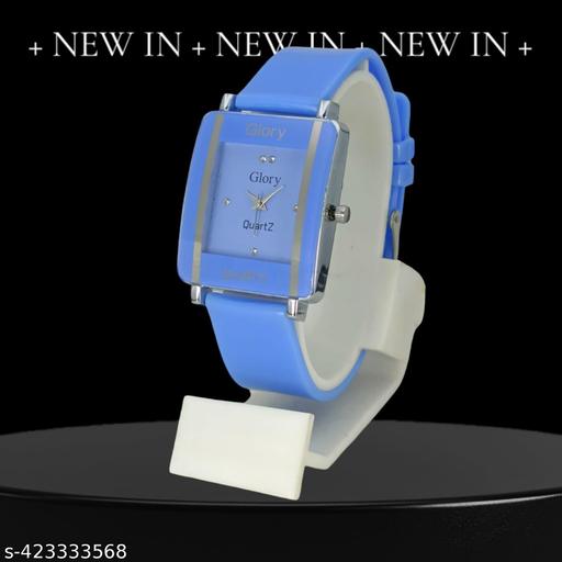 New Classy trending white gold analog watch for girls and women