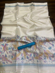 SAMBHALPURI PRINTED KHADI SILK SAREE