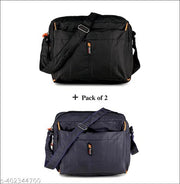 Unisex crossbody Polyester Messenger One Side Sling Bag For Men And Women