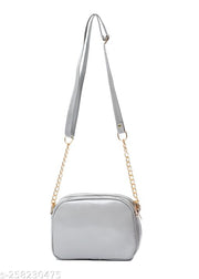 Chain Handle Sling Bag For Girls