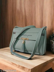 Aarfa enterprises Stylish Sling Crossbody Top Handle Hand Held Satchel  Bag for Women | Faux Leather | Ladies Purse | Shoulder | Handbag