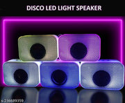 Best premium Bluetooth speaker with LED Light 8 Patterns Wireless Speaker  Powerful Sound Hands-Free Home Outdoor Wireless