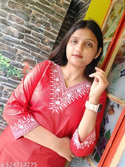 embroidery rayon kurti
